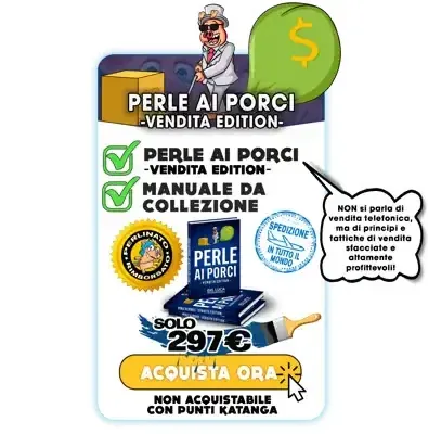 Perle ai porci – vendita edition – Big Luca