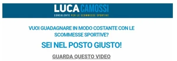 Scommettitore Vincente di Luca Camossi