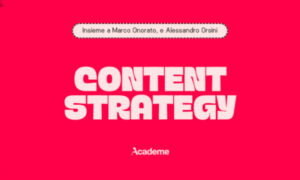 Content Strategy – Marketing Espresso AcadeME